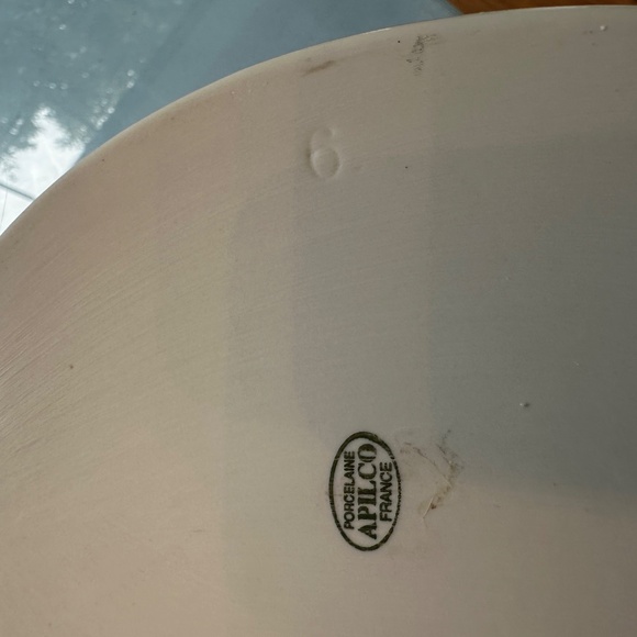 Apilco Porcelain Hare Casserole Dish - Picture 8 of 9